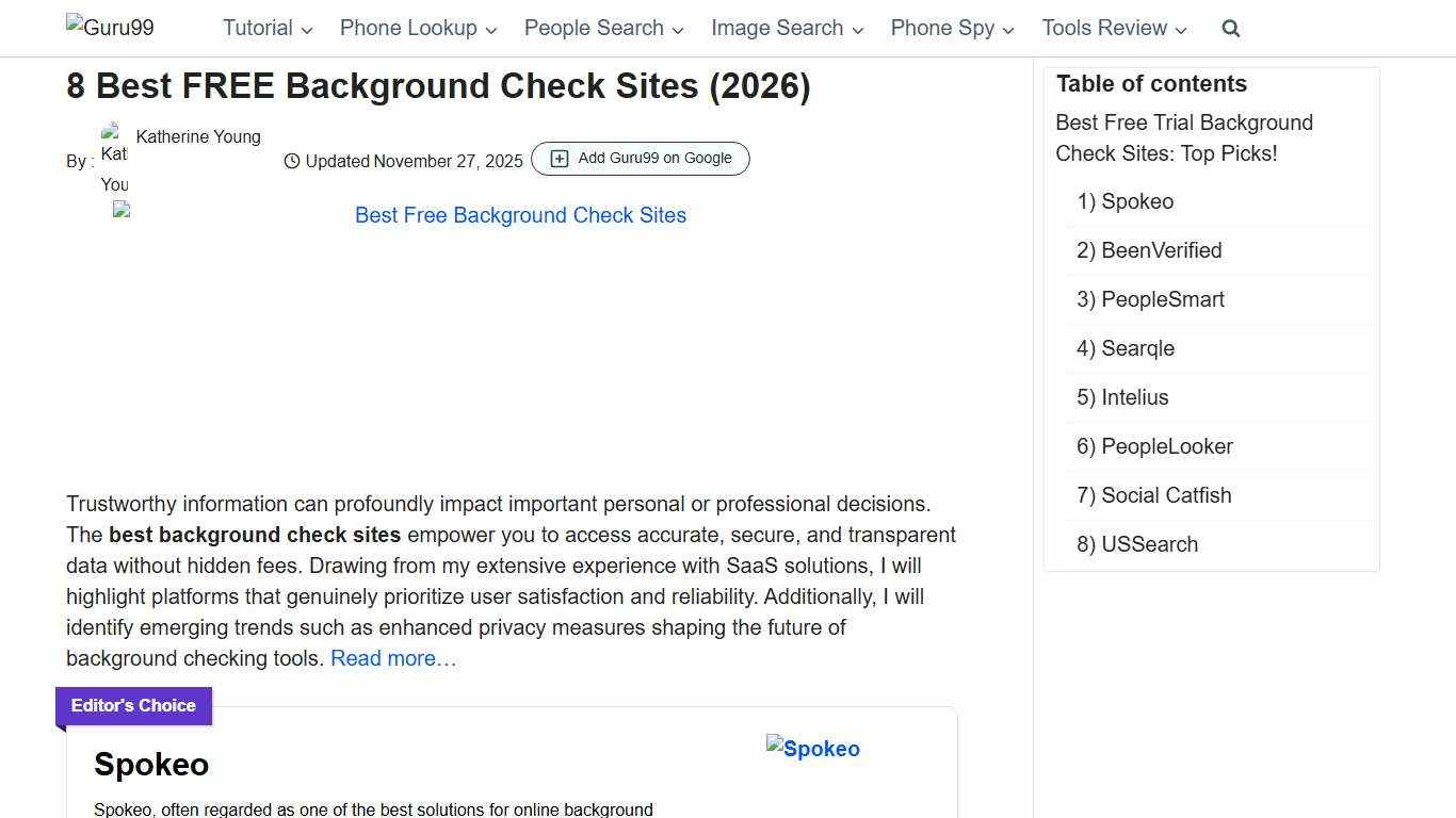 8 Best FREE Background Check Sites (2026)